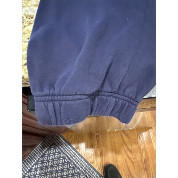 Goodfellow Jogger Pants Mens X-Large Blue Drawstring Tapered Leg Pockets - Picture 2 of 8